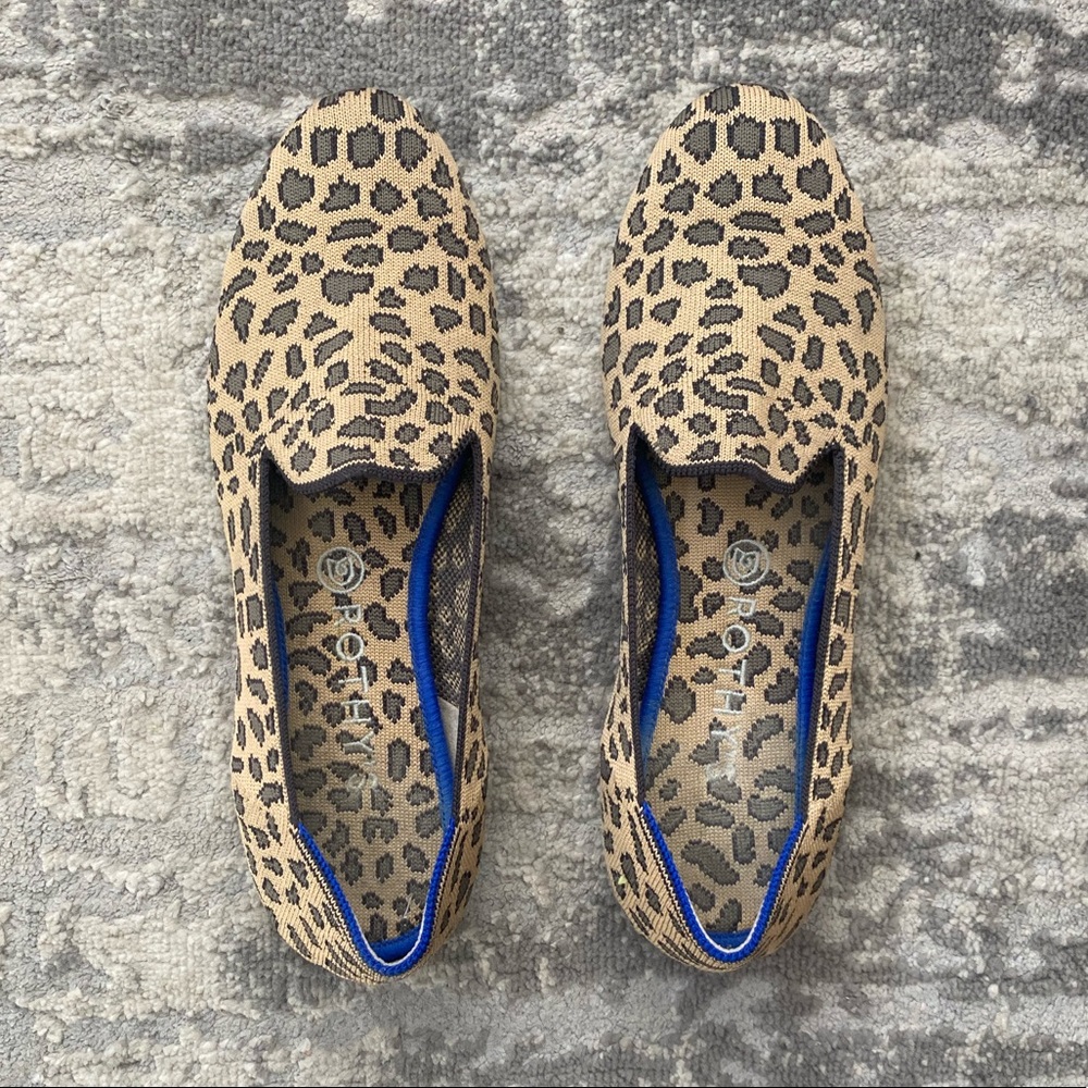 Rothy’s Leopard Loafers